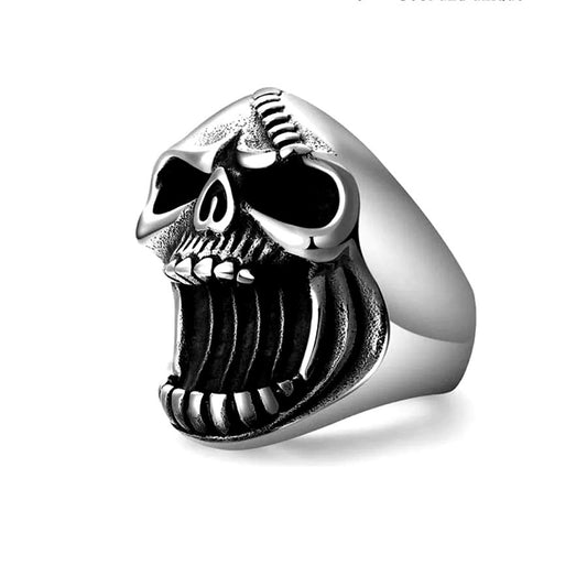 Rebel Spirit Skull Bottle Opener Ring