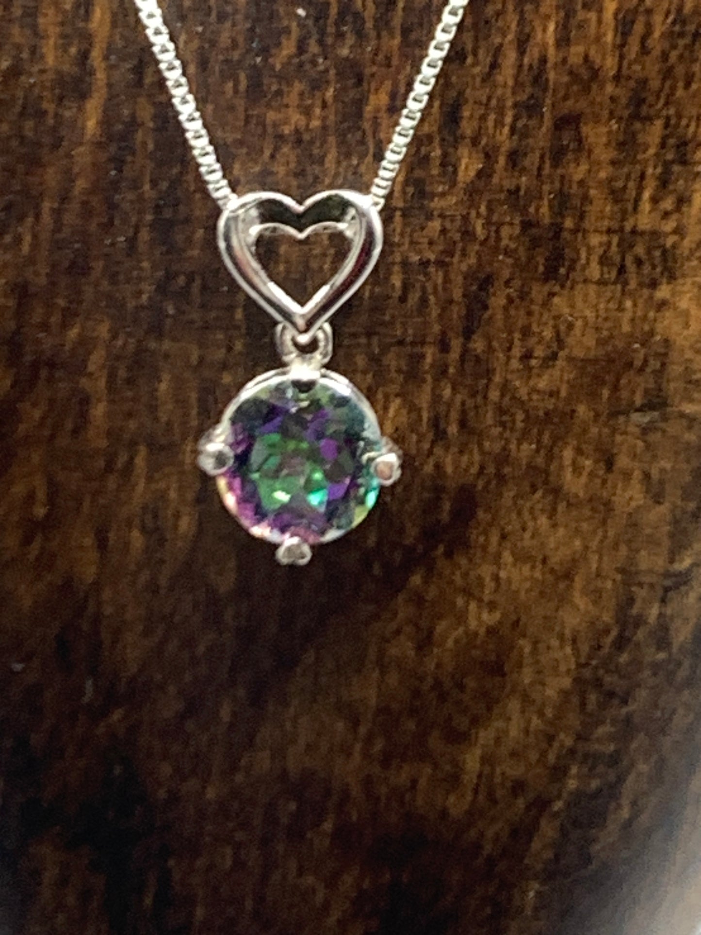 Beautiful Mystic Topaz Neckless