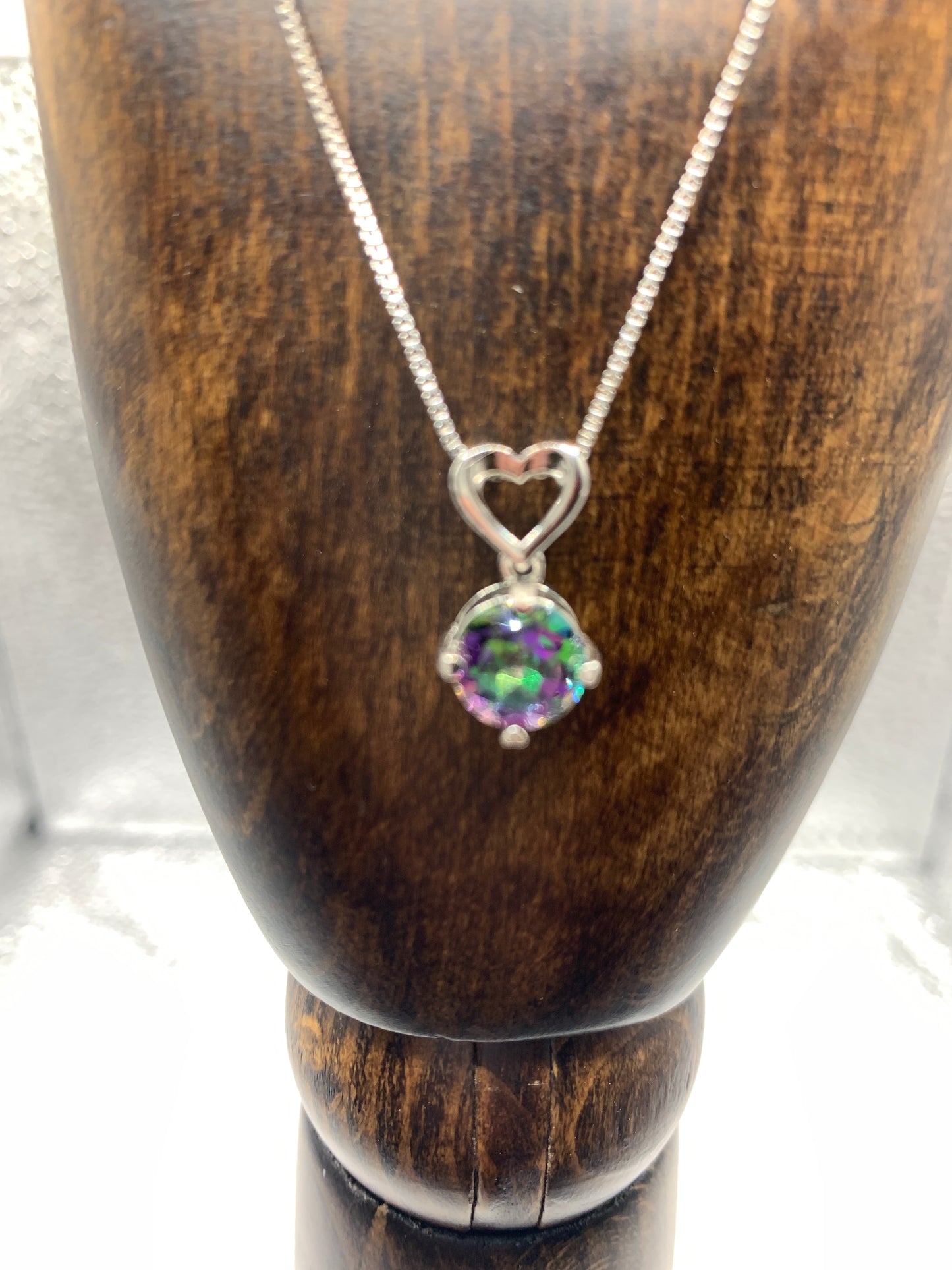 Beautiful Mystic Topaz Neckless