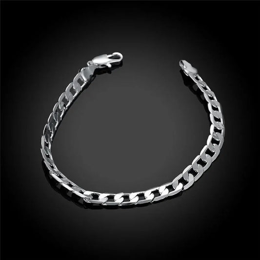 Sterling Silver 20cm Bracelet